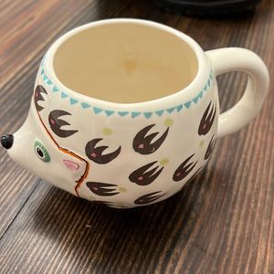 Oversized Natural life Hedgehog Mug